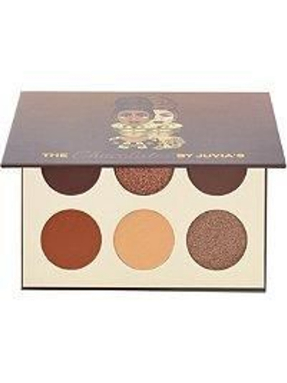 Juvia's Place Palette the Chocolates - Tan Auburn Shades of 6 Rich Dark Choco